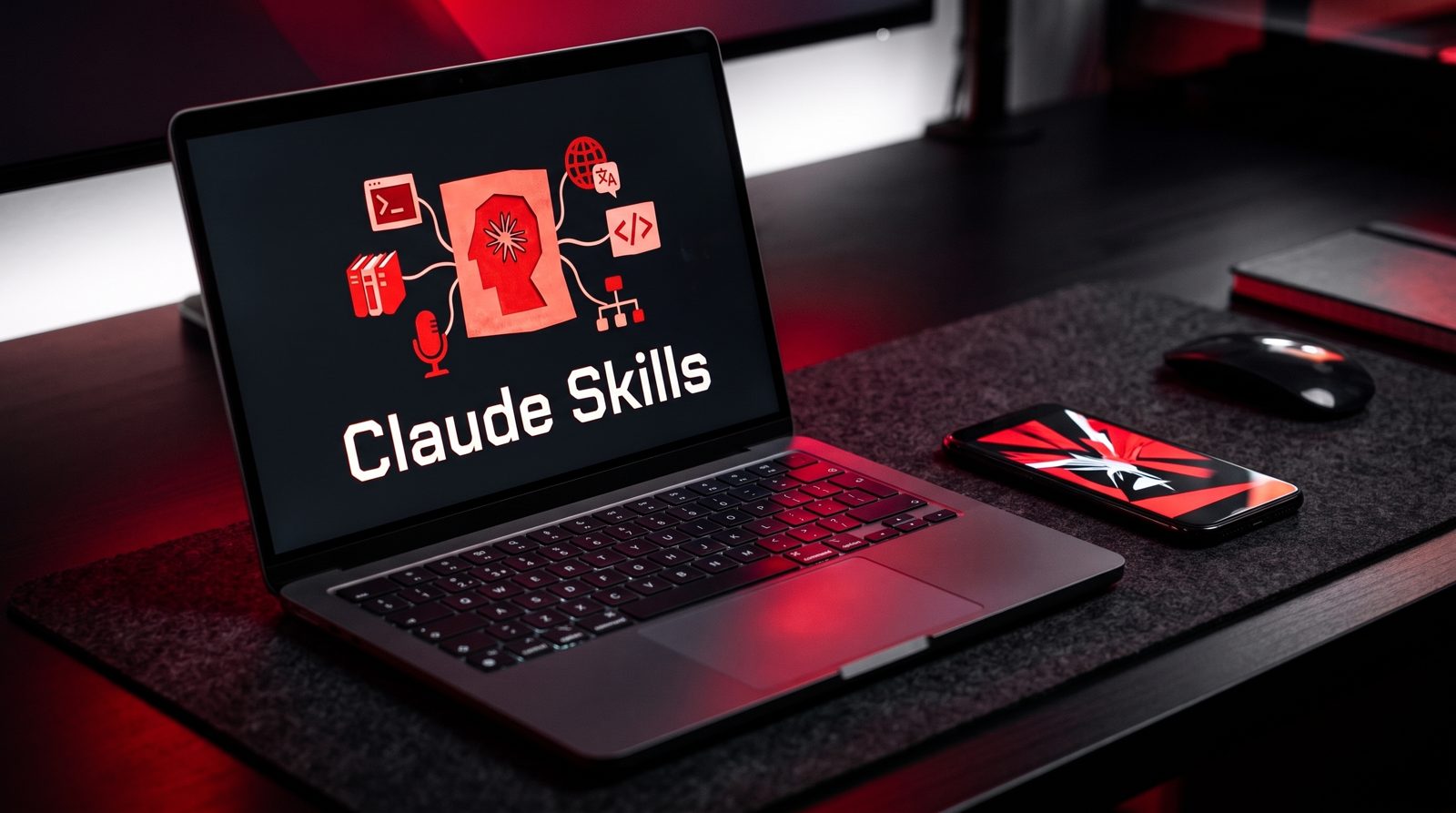 Notebook com a skill aberta